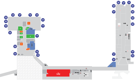 LAX Official Site  Terminal 3 Information & Map