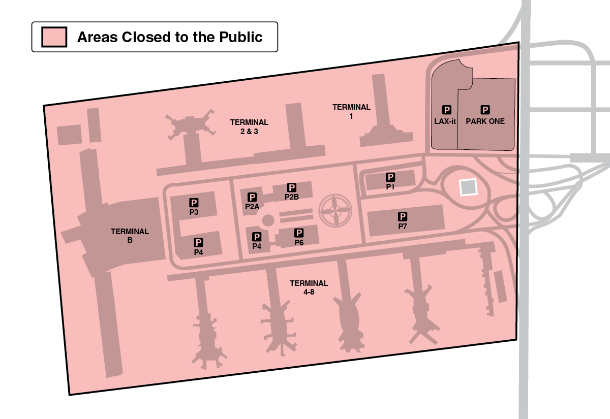 Areas Closed to the Public From Midnight to 5 A.M.